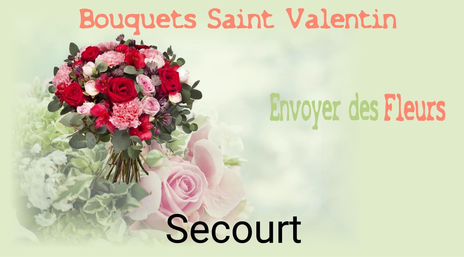 Roses de Saint-Valentin livrées à Secourt